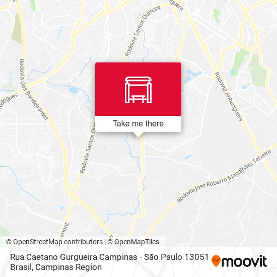 Rua Caetano Gurgueira Campinas - São Paulo 13051 Brasil map