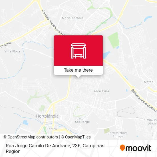Rua Jorge Camilo De Andrade, 236 map