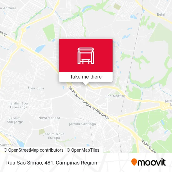 Rua São Simão, 481 map