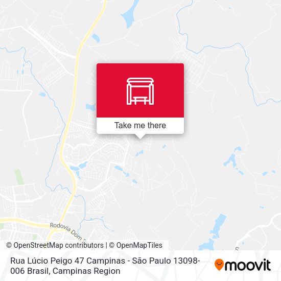 Rua Lúcio Peigo 47 Campinas - São Paulo 13098-006 Brasil map