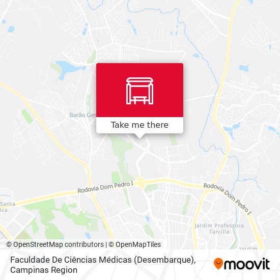 Faculdade De Ciências Médicas (Desembarque) map