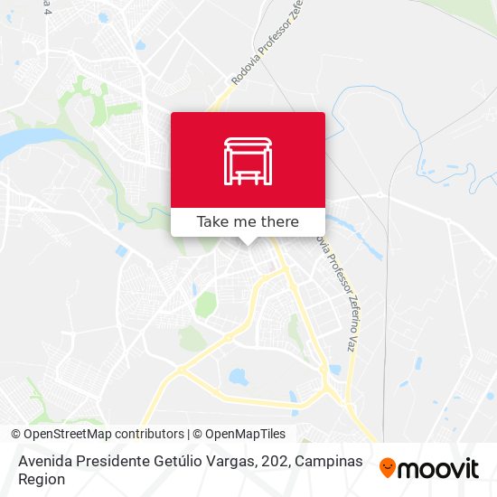 Avenida Presidente Getúlio Vargas, 202 map
