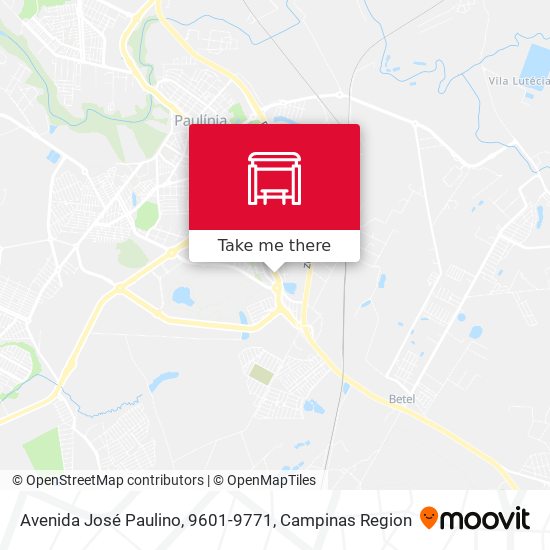 Avenida José Paulino, 9601-9771 map