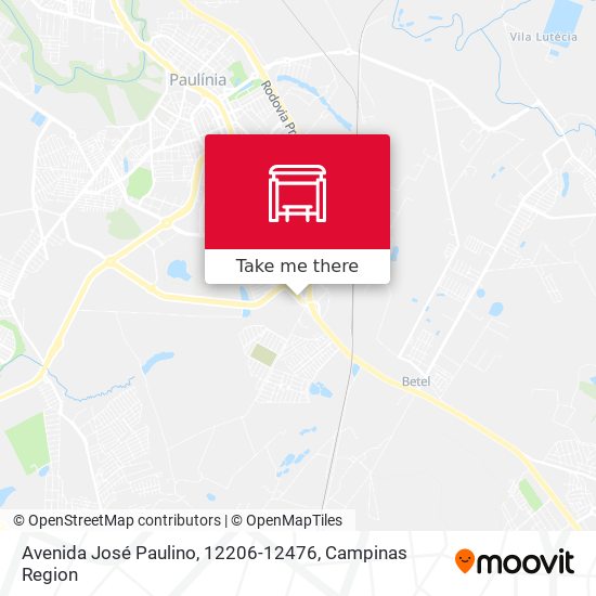Avenida José Paulino, 12206-12476 map