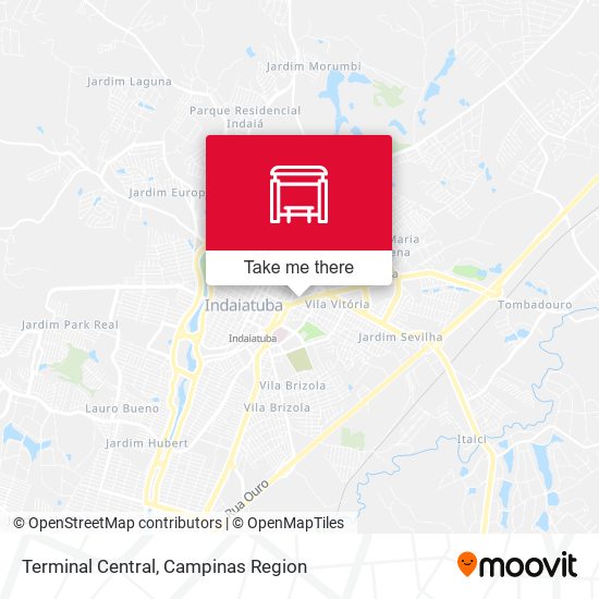 Terminal Central map