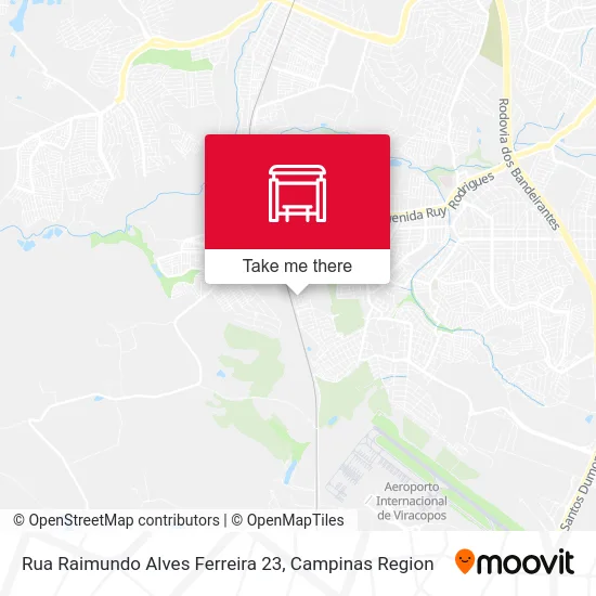 Rua Raimundo Alves Ferreira 23 map