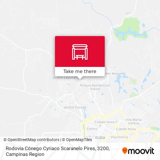 Rodovia Cônego Cyriaco Scaranelo Pires, 3200 map