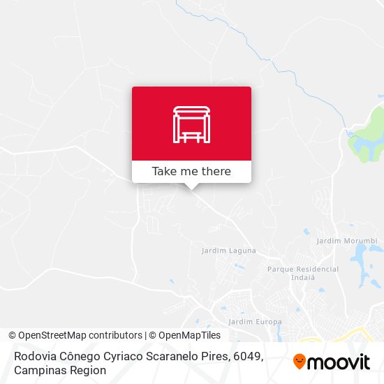 Rodovia Cônego Cyriaco Scaranelo Pires, 6049 map
