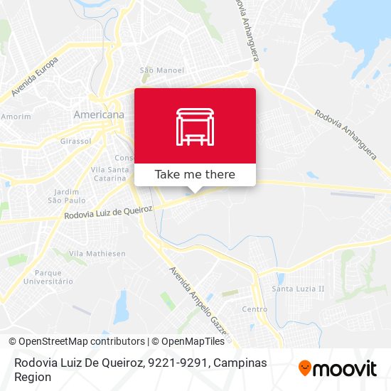 Rodovia Luiz De Queiroz, 9221-9291 map