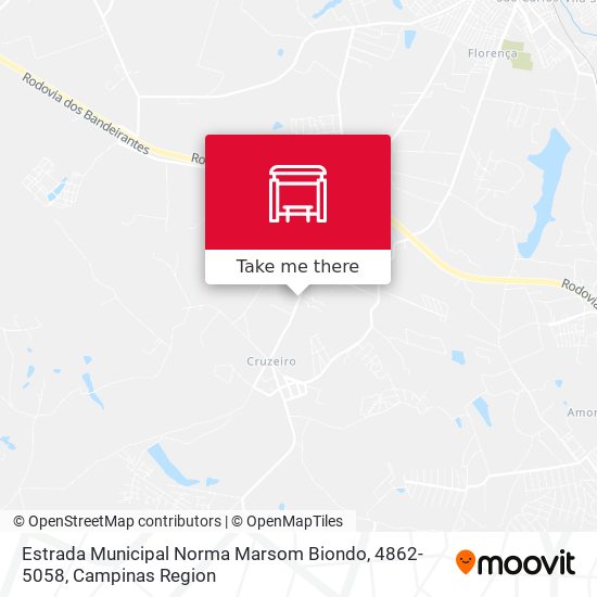 Estrada Municipal Norma Marsom Biondo, 4862-5058 map