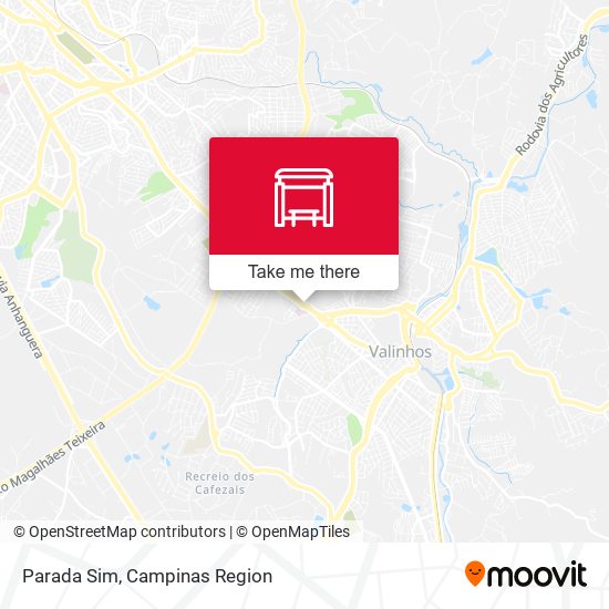 Parada Sim map