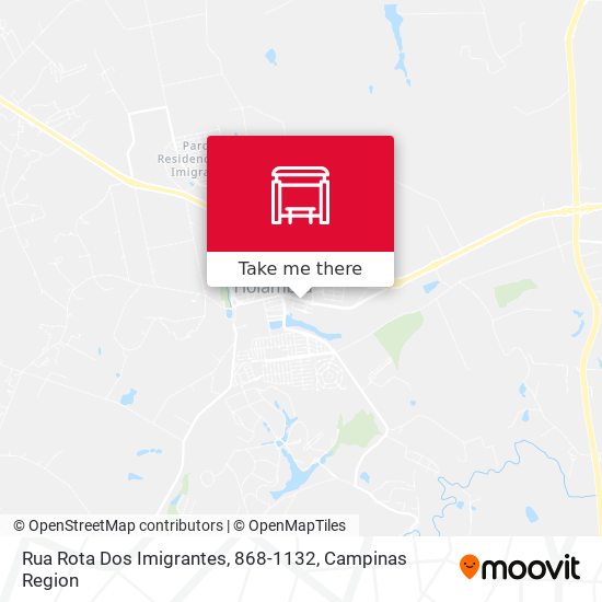 Rua Rota Dos Imigrantes, 868-1132 map