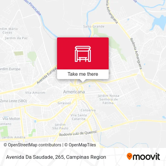 Avenida Da Saudade, 265 map
