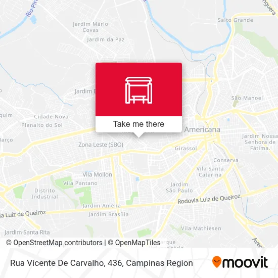 Rua Vicente De Carvalho, 436 map