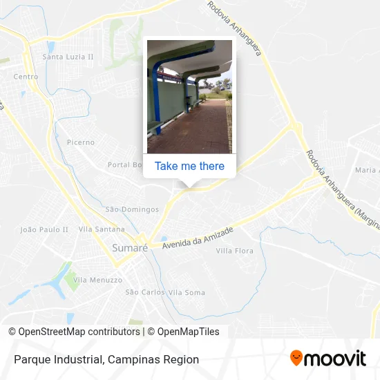 Parque Industrial map