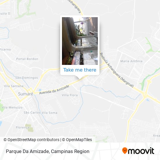 Parque Da Amizade map