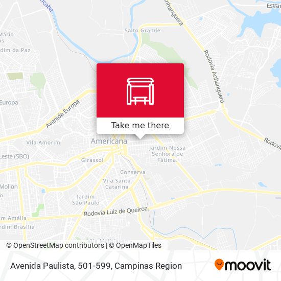 Avenida Paulista, 501-599 map