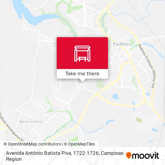 Avenida Antônio Batista Piva, 1722-1726 map