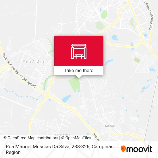 Rua Manoel Messias Da Silva, 238-326 map