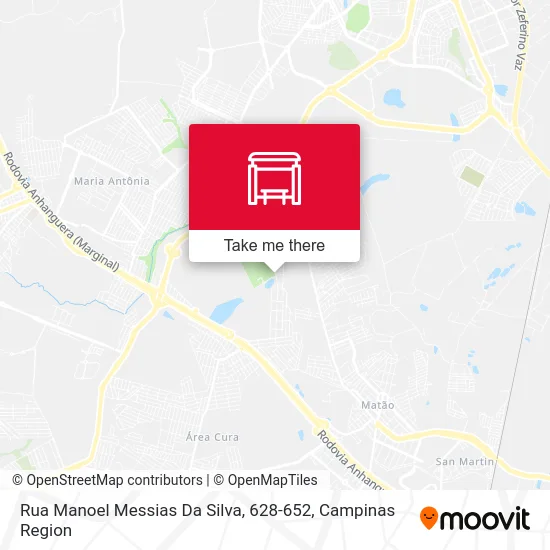 Rua Manoel Messias Da Silva, 628-652 map