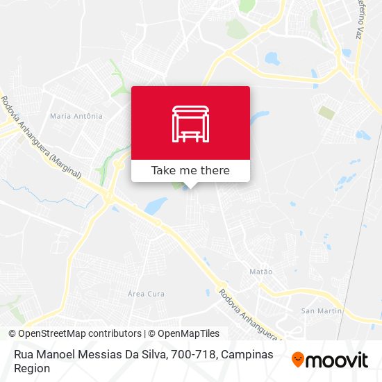 Rua Manoel Messias Da Silva, 700-718 map