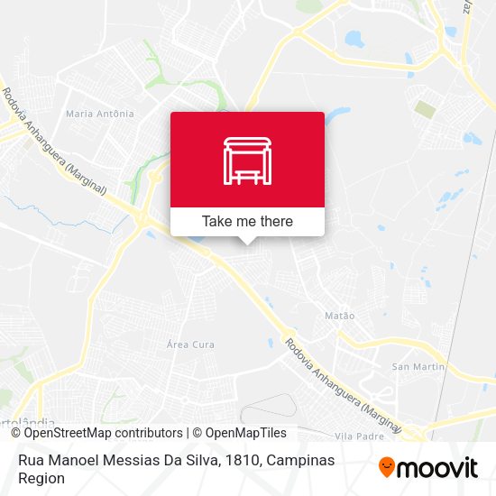 Rua Manoel Messias Da Silva, 1810 map