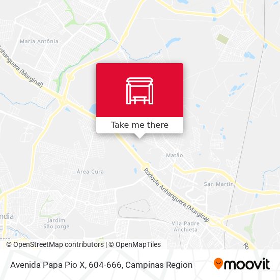 Avenida Papa Pio X, 604-666 map