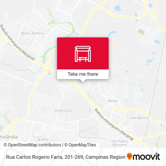 Rua Carlos Rogerio Faria, 201-269 map