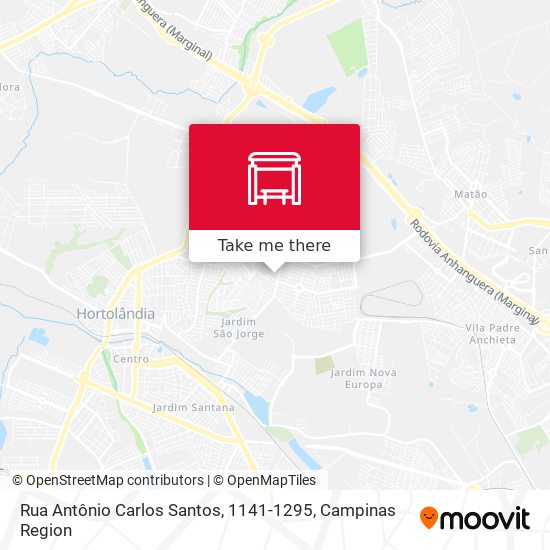 Rua Antônio Carlos Santos, 1141-1295 map