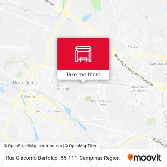 Rua Giácomo Bertoluci, 55-111 map