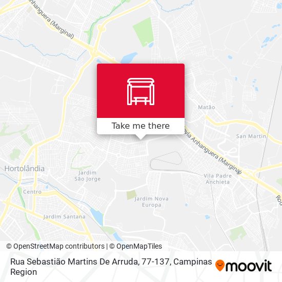 Rua Sebastião Martins De Arruda, 77-137 map