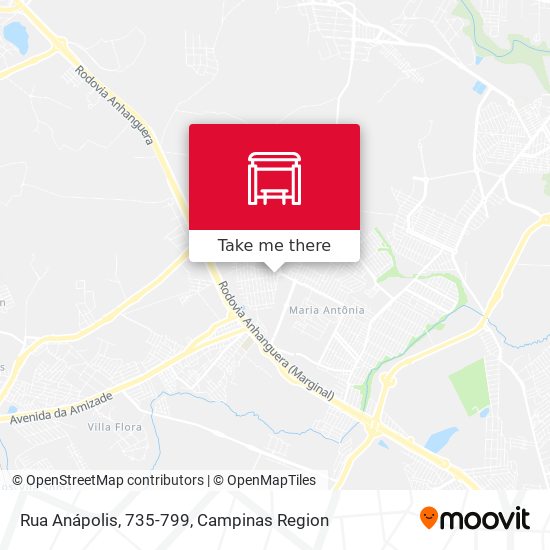 Rua Anápolis, 735-799 map