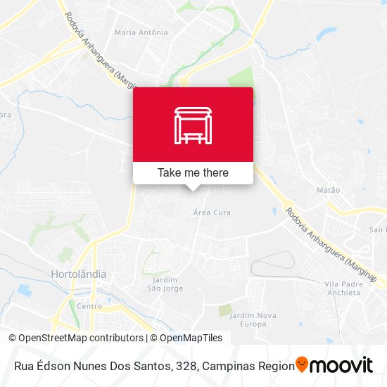 Rua Édson Nunes Dos Santos, 328 map