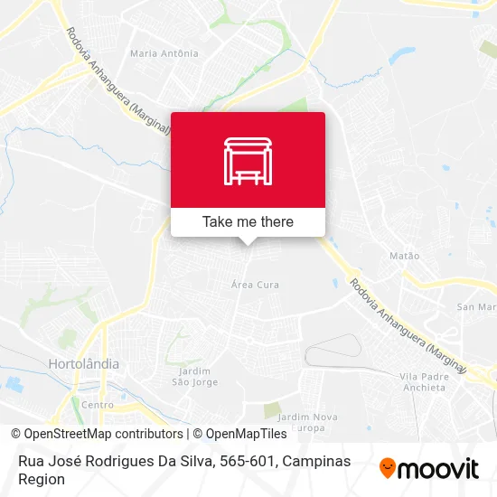 Rua José Rodrigues Da Silva, 565-601 map