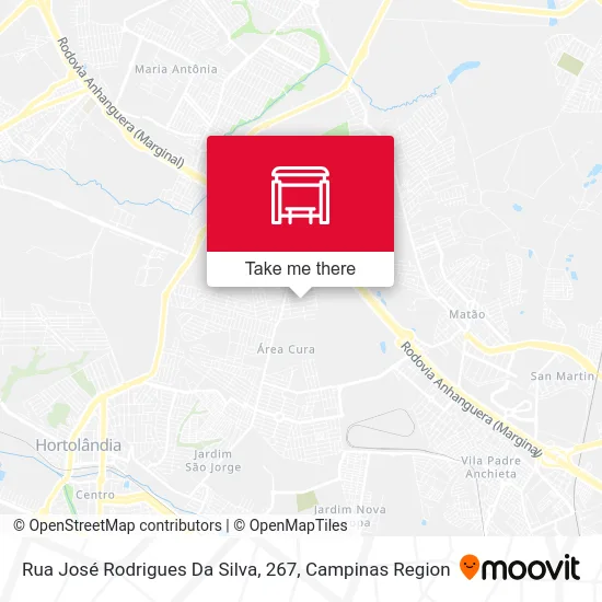Rua José Rodrigues Da Silva, 267 map