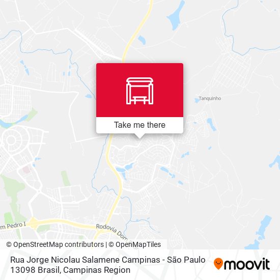 Rua Jorge Nicolau Salamene Campinas - São Paulo 13098 Brasil map