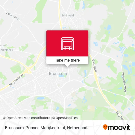Brunssum, Prinses Marijkestraat map