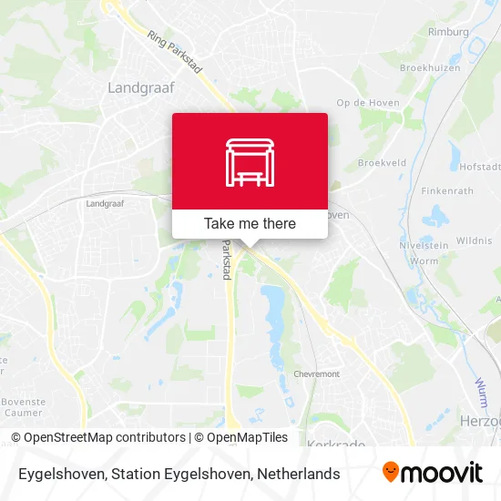 Eygelshoven, Station Eygelshoven map