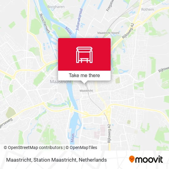 Maastricht, Station Maastricht map