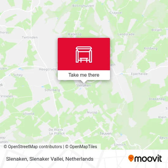 Slenaken, Slenaker Vallei Karte