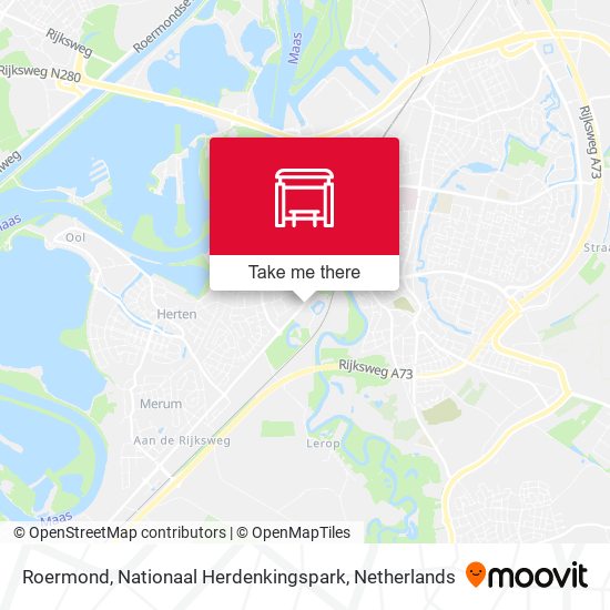 Roermond, Nationaal Herdenkingspark map
