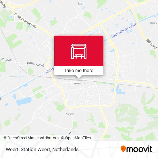 Weert, Station Weert map