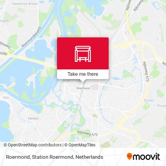 Roermond, Station Roermond map