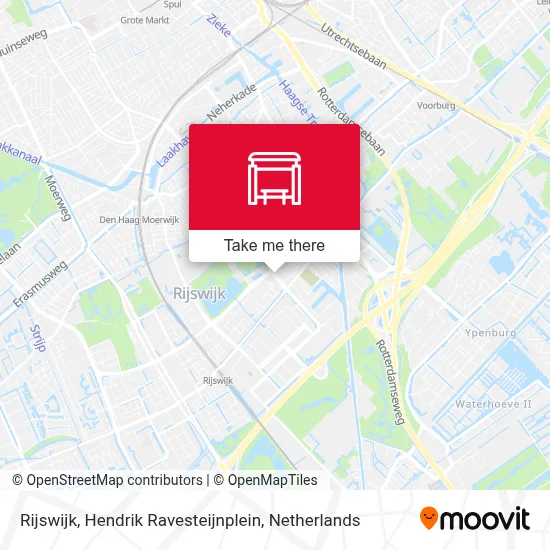 Rijswijk, Hendrik Ravesteijnplein map