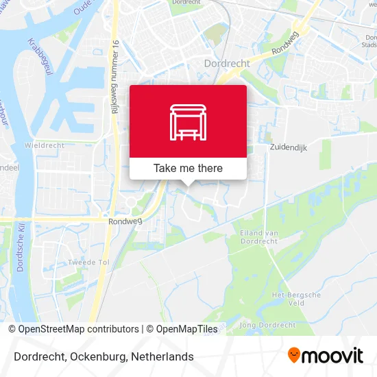 Dordrecht, Ockenburg map