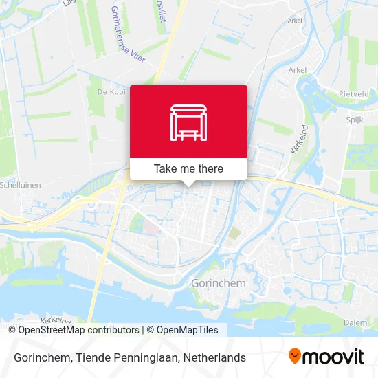 Gorinchem, Tiende Penninglaan map