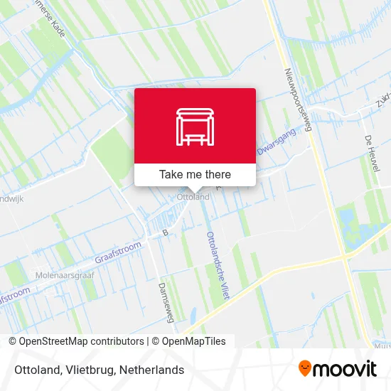 Ottoland, Vlietbrug map