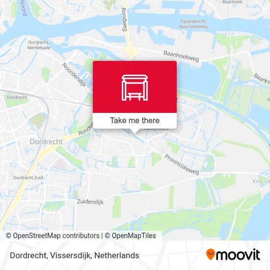 Dordrecht, Vissersdijk map