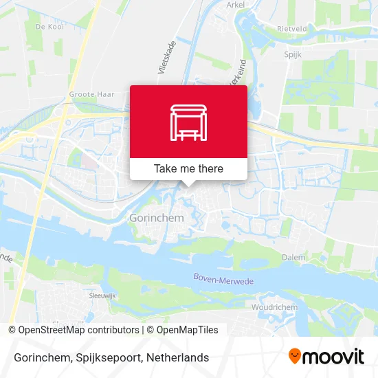 Gorinchem, Spijksepoort map