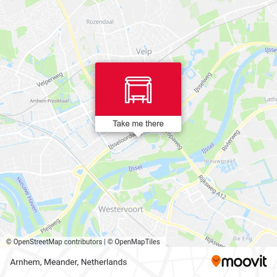 Arnhem, Meander map